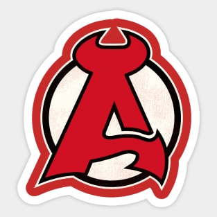 Defunct Albany Devils Hockey Team Sticker